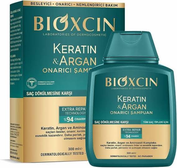 شامپو کراتین و آرگان ترمیمکننده بیوکسین 300 میلیلیتر - Image 2