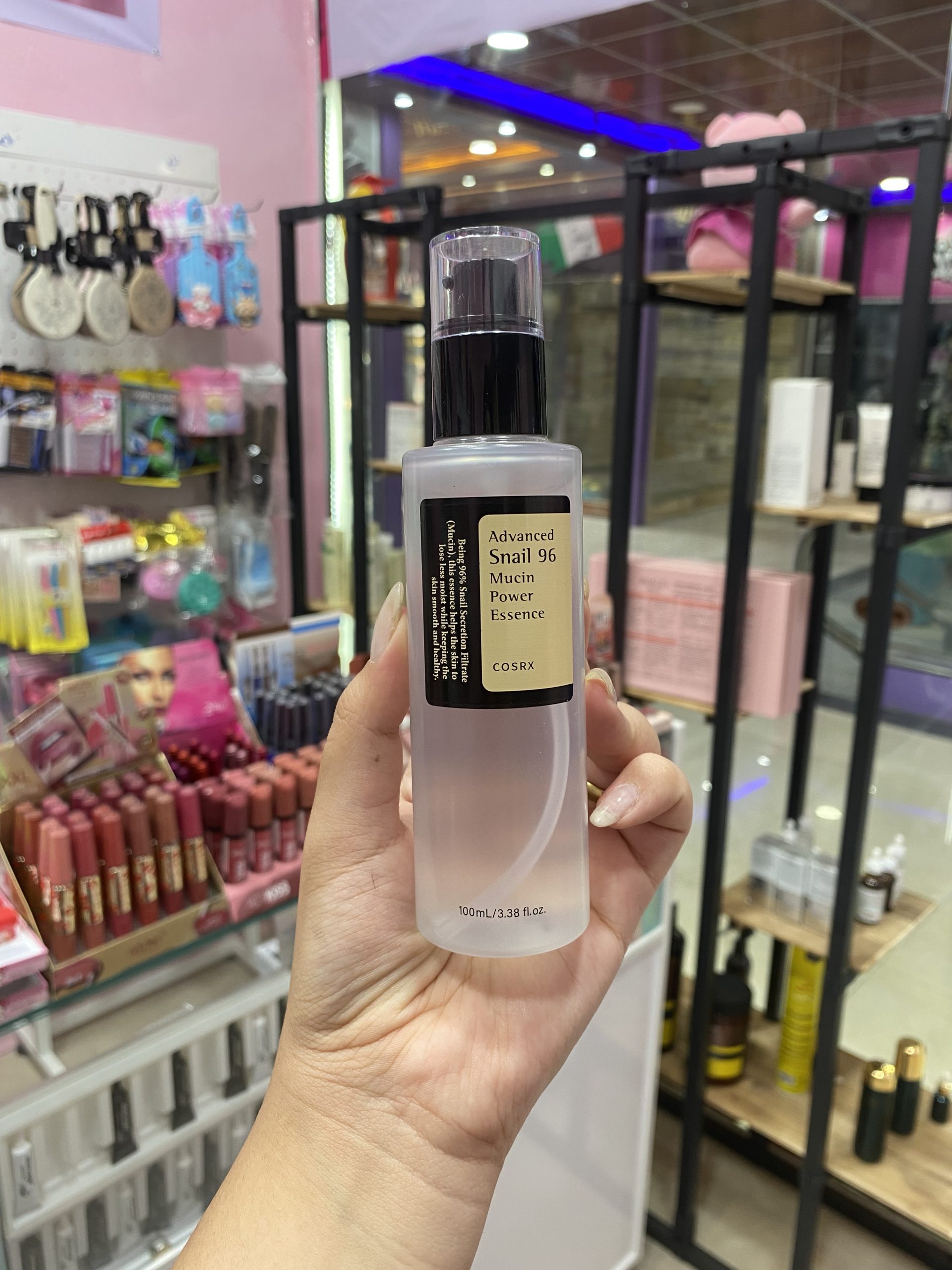 اسنس حلزون کوزارکس Advanced Snail 96 Mucin Power Essence حجم ۱۰۰ میلی‌لیتر