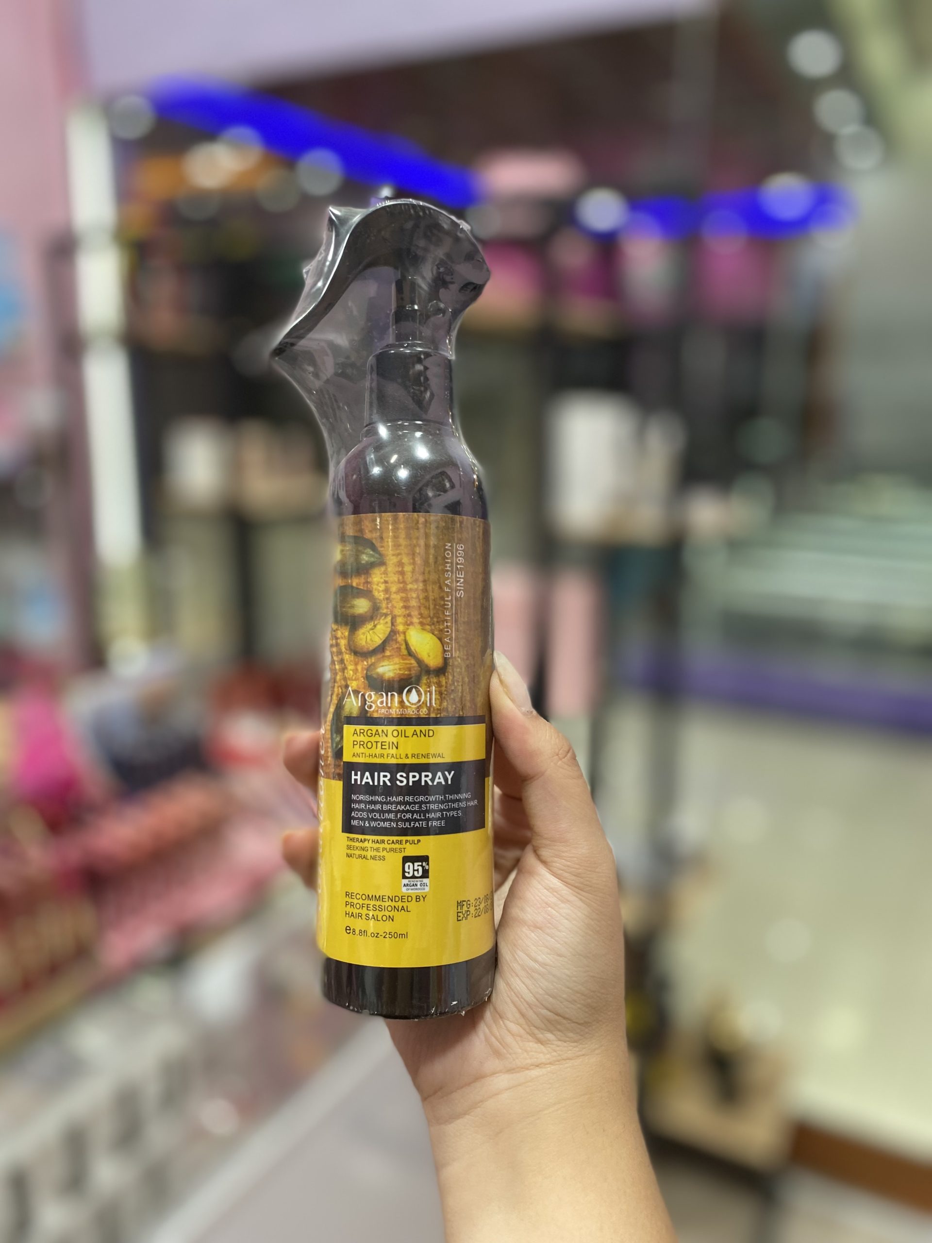 اسپری دو فاز مو ارگان لایتنس