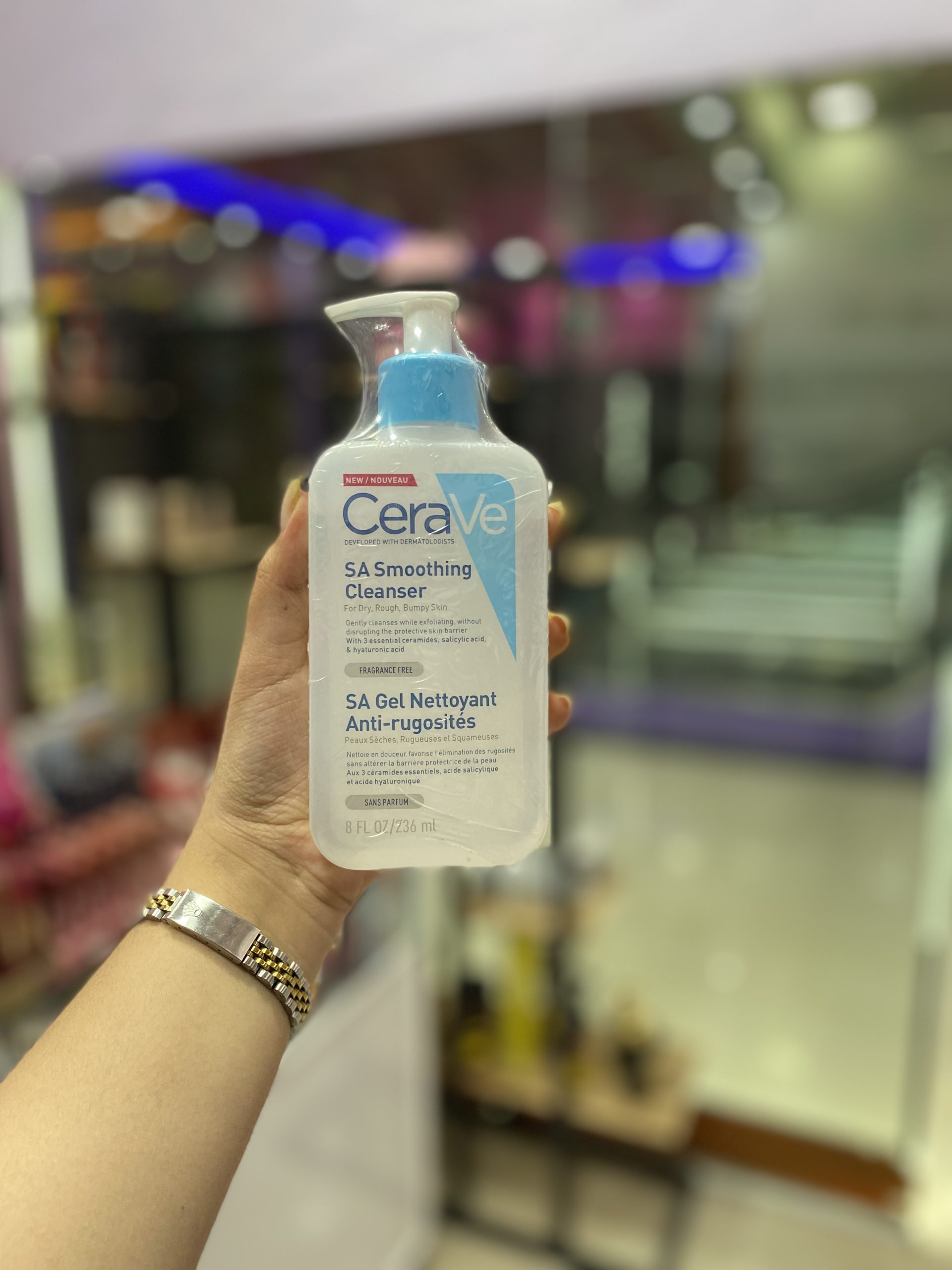 ژل شستشوی صاف‌کننده سراوی SA Smoothing Cleanser حجم ۲۳۶ میلی‌لیتر